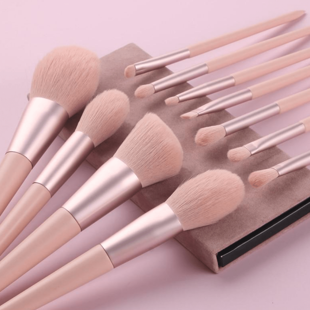 ProPinsel Set – 11-teiliges Schminke-Auf-Pinsel-Set Für Ein Makelloses Endergebnis