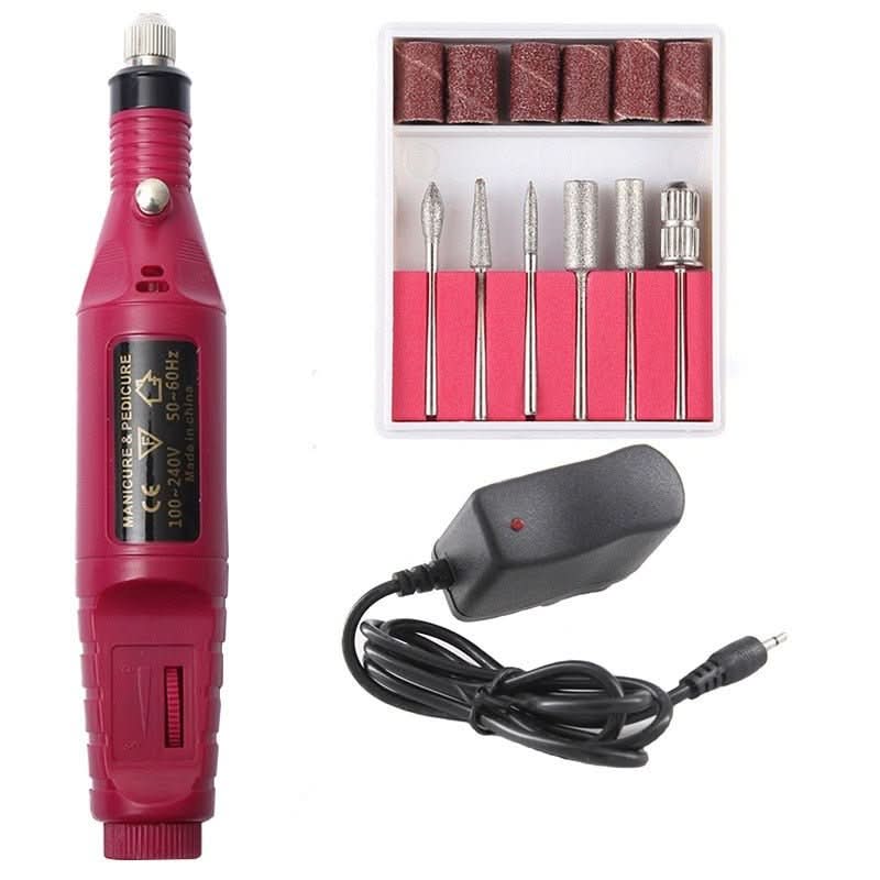 ProNail Experte – 6-in-1 Elektrisches Maniküre- & Pediküre-Set Für Gepflegte Nägel