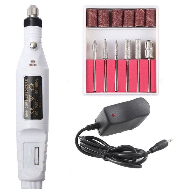ProNail Experte – 6-in-1 Elektrisches Maniküre- & Pediküre-Set Für Gepflegte Nägel