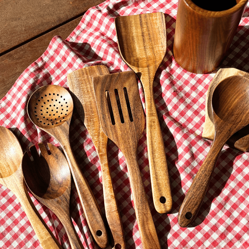 EcoTeak – Nachhaltiges Holzkochutensilien-Set-3