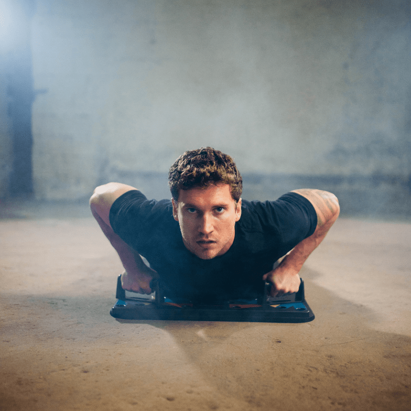 QuadroPress – Ergonomische Liegestütz-Hoch-Maschine Für Gelenkschonendes Oberkörpertraining