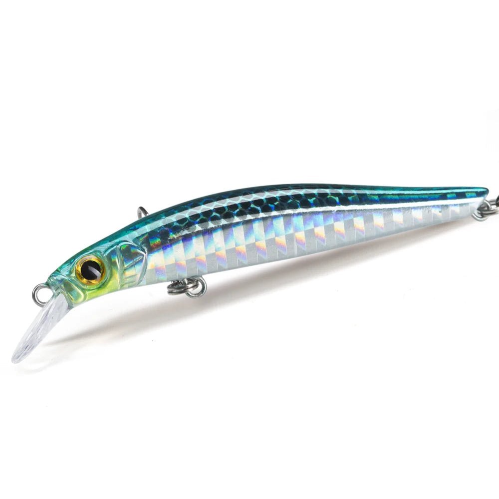 R-TWITCH – Sinkender Jerkbait Wobbler für Barsch & Forelle 10