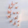 Yuki - Schicke, Raffinierte Schmetterlings-Wandkunst