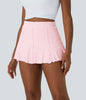 Gerippterstrick Tennis Rock – Femininer 2-In-1 Rock Mit Volant-Saum