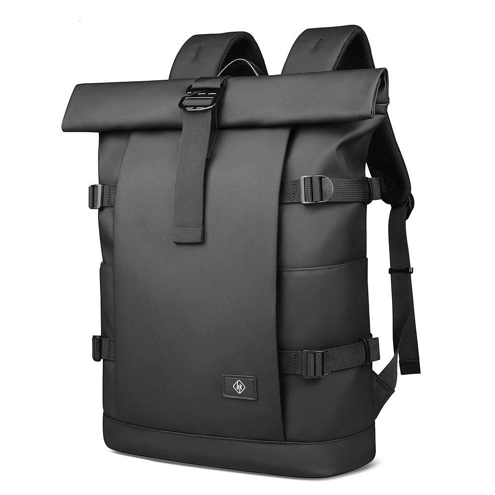ROLLTRAIL Rucksack – Erweiterbarer Freiluft-Rucksack Mit Laptopfach, Rolltop & Diebstahlschutz