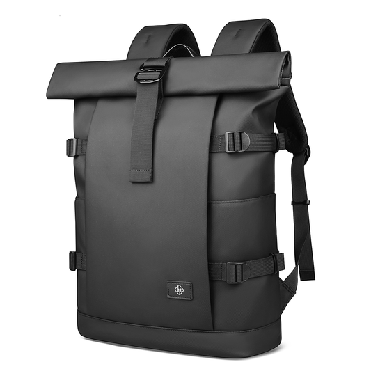 ROLLTRAIL Rucksack – Erweiterbarer Freiluft-Rucksack Mit Laptopfach, Rolltop & Diebstahlschutz