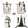 ROLLTRAIL Rucksack – Erweiterbarer Rolltop-Rucksack Mit USB, Laptopfach & Anti-Schock-System