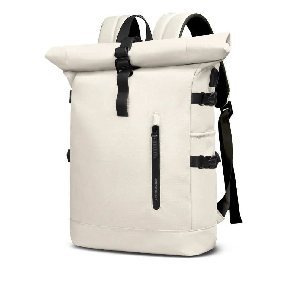 ROLLTRAIL Rucksack – Erweiterbarer Rolltop-Rucksack Mit USB, Laptopfach & Anti-Schock-System