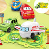 AutoPuzzle – Kreatives Rennstrecken-Puzzle mit Spielauto für Kinder