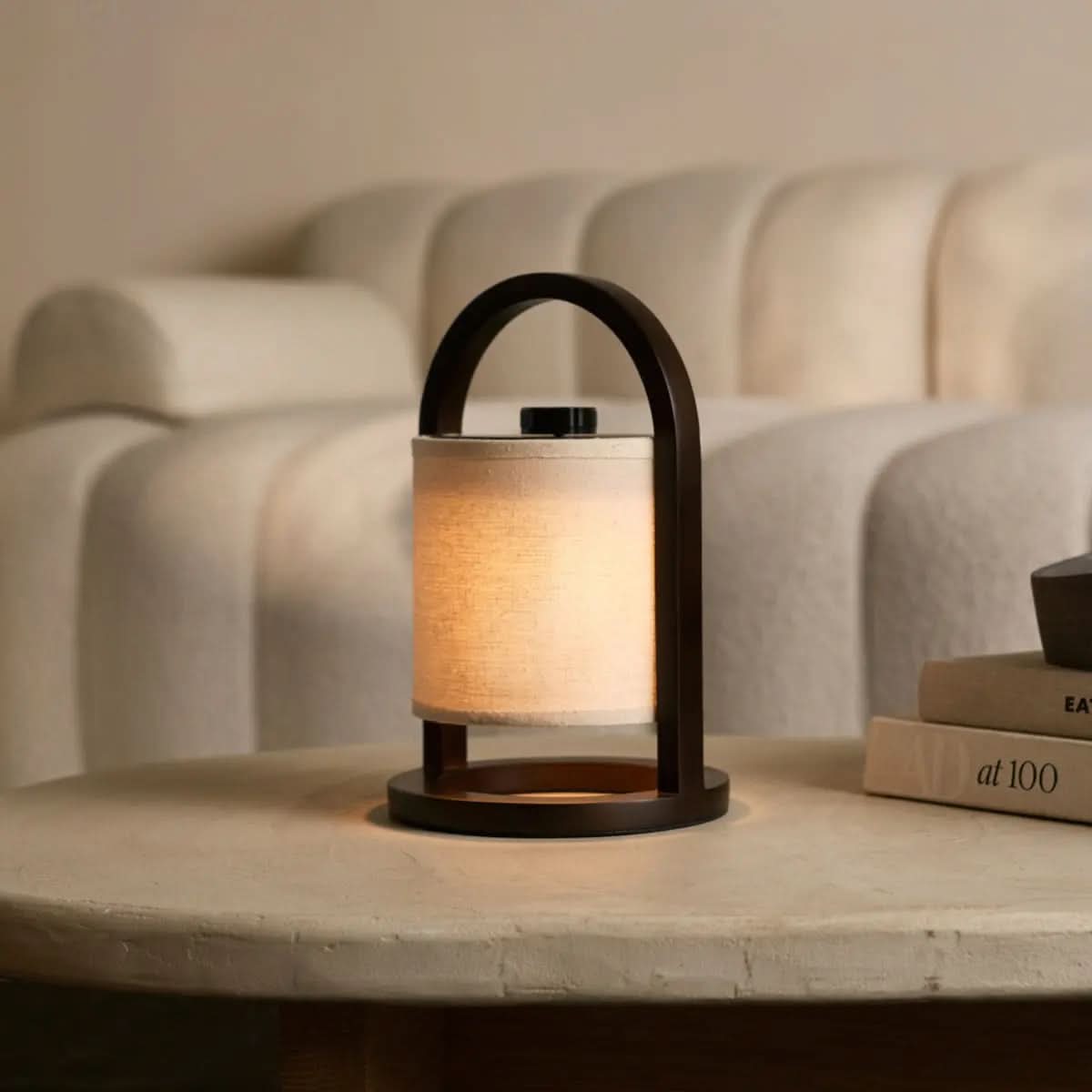 LumiWood LED-Tischlampe – Drahtlos, 3 Lichtmodi & Akku bis zu 100 Stunden-2