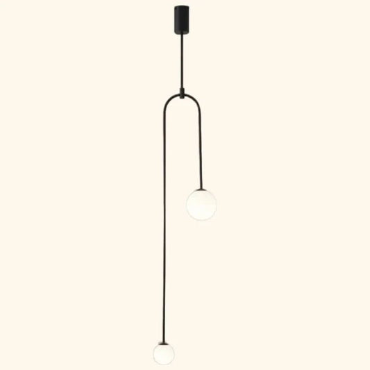 CAMILLE Minimalistische Glasglobus Pendelleuchte Modernes Design Raumlicht