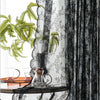 FLORALIA – Romantische Blumen Spitzen Fenster Gardine