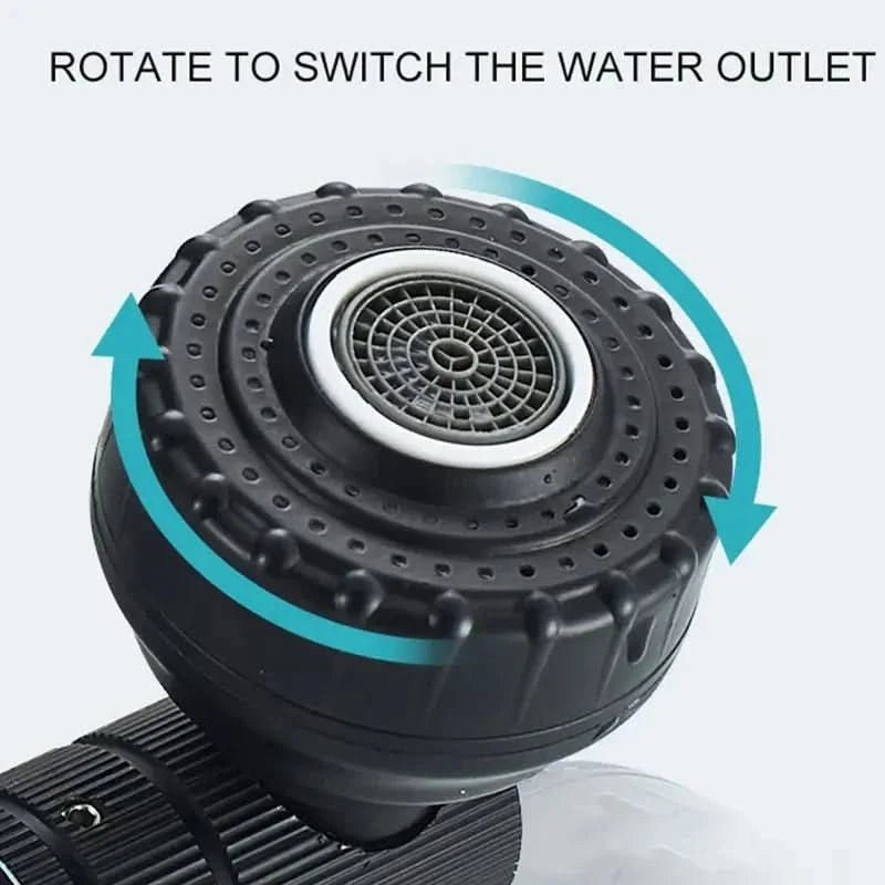 RILIX Verstellbarer Strahl Intelligenter Wasserhahn Mit Einstellbarem Wasserfluss Und Ventilkern
