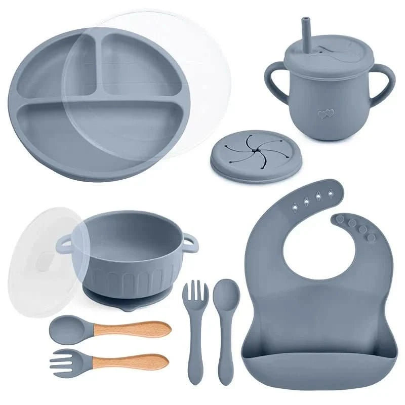 Spaßmahlzeit Set – Sicheres Baby-Geschirr Mit Buntem Design Für Stressfreie Mahlzeiten