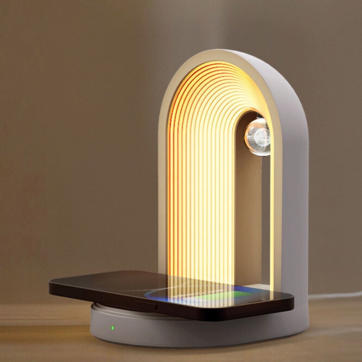 LUMIVIBE – Kabellose Lade- Und Lautsprecherlampe
