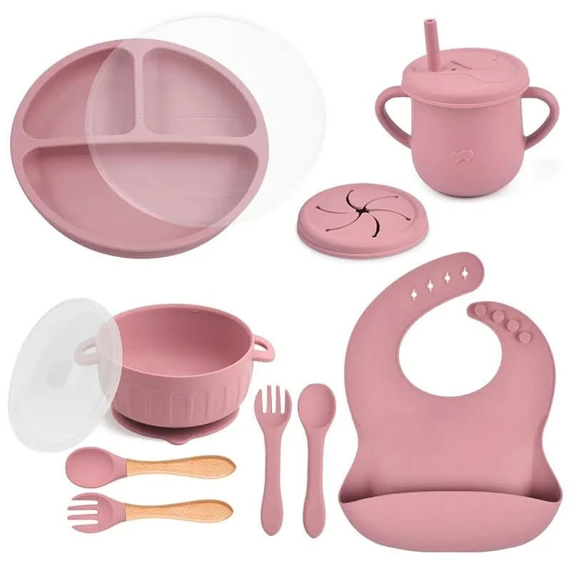 Spaßmahlzeit Set – Sicheres Baby-Geschirr Mit Buntem Design Für Stressfreie Mahlzeiten
