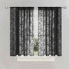 FLORALIA – Romantische Blumen Spitzen Fenster Gardine