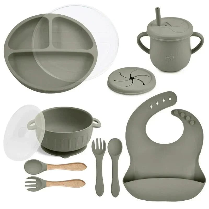 Spaßmahlzeit Set – Sicheres Baby-Geschirr Mit Buntem Design Für Stressfreie Mahlzeiten