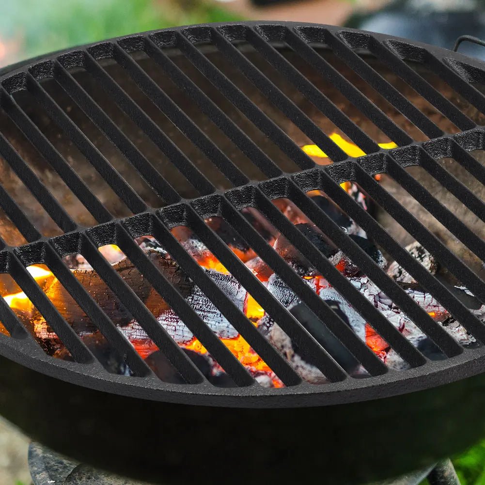 Wärmekreis – Rundes Gusseisen Grillrost Zum Scharfen Anbraten
