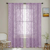 FLORALIA – Romantische Blumen Spitzen Fenster Gardine