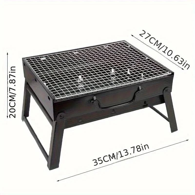 CampFlare Holzkohle Grill – Kompakt & Robust Für Unterwegs Grillen