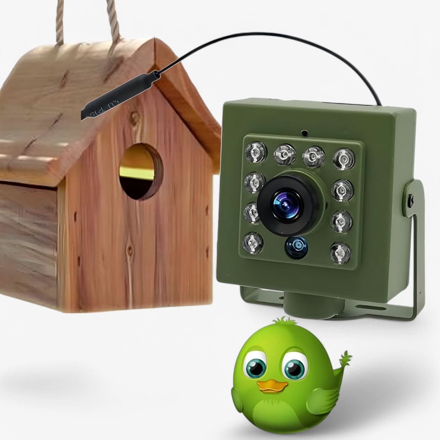 NestCam WLAN-Kamera – 1080p HD & Wetterfest für beeindruckende Vogelbeobachtungen-2
