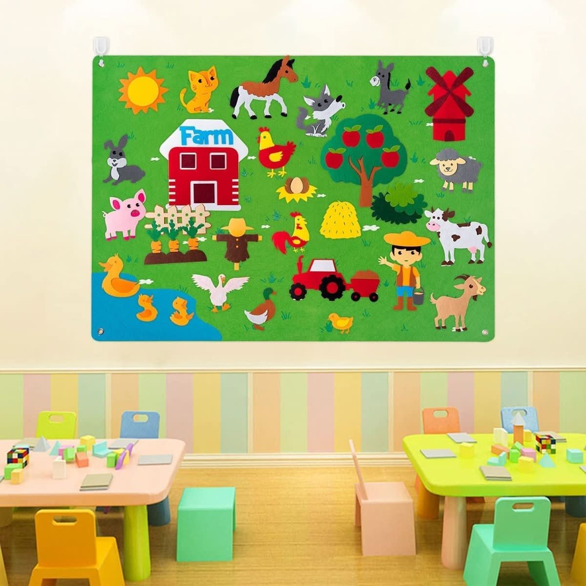 ImagiFelt Spielbrett – Kreatives Fühlspiel für Kinder zur Förderung der Fantasie