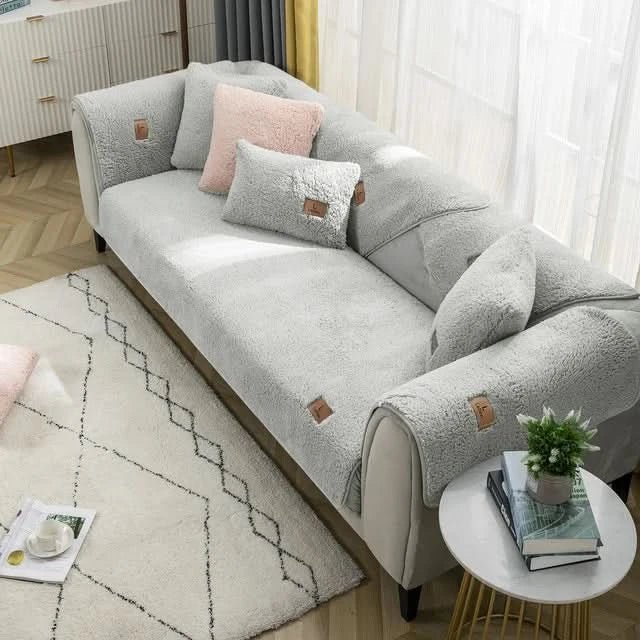 Kuschelschild - Elegante und Schützende Dehnbare-Sofa-Abdeckung