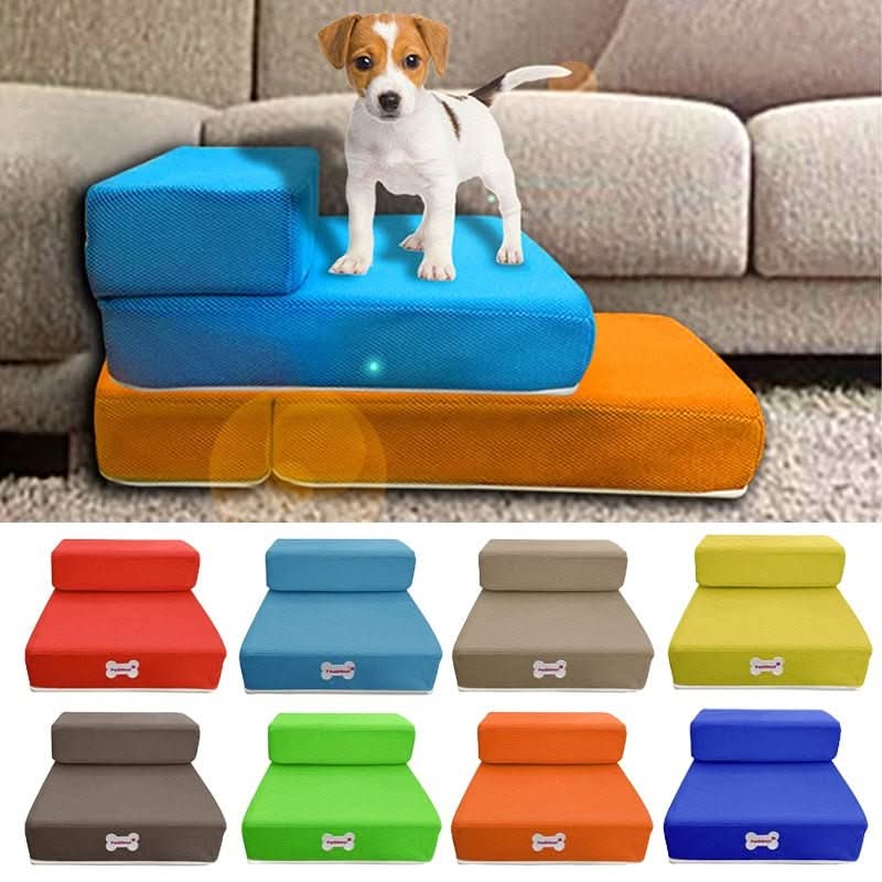 Hundeschritt Profi – Luxus Hundetreppe Für Gelenkschonendes Aufsteigen Auf Sofa & Bett