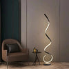 Istanbul LED Spirale Stehlampe Energiesparende Beleuchtung, Elegantes Design