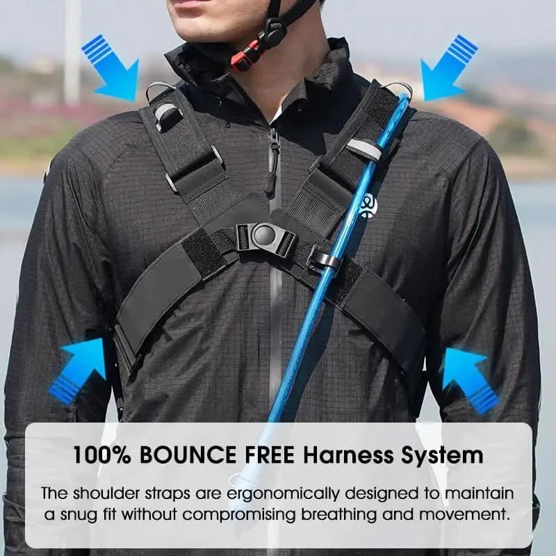 Hydrofluss – Ultraleichter 10L Fahrradrucksack mit Trinksystem