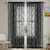 FLORALIA – Romantische Blumen Spitzen Fenster Gardine