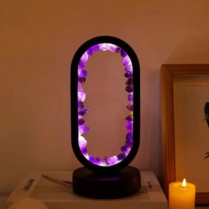 MAIA Amethyst Lampe Mit Beruhigendem Licht Für Ihr Zuhause