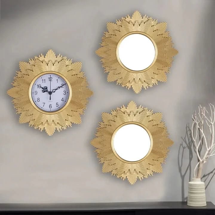 Lena - Luxuriöses Uhr- Und Spiegelset