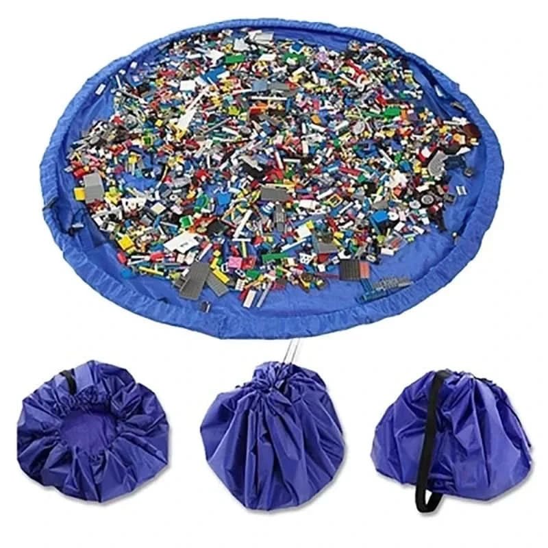 Spielzeug Lagerung Kissen – Spielzeugkissen & Spielmatte In Einem – Faltbarer Ordnungsbox Für Kinderzimmer