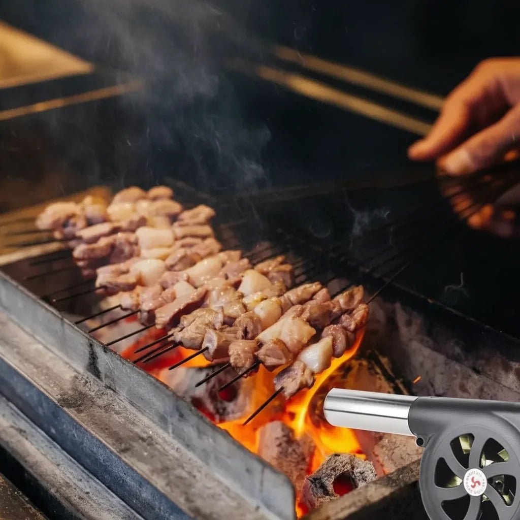 Grillbläser – Tragbarer Handbläser Für Grillfeuer