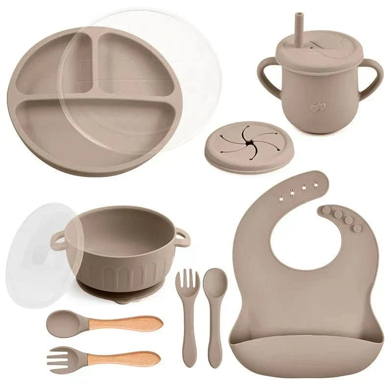 Spaßmahlzeit Set – Sicheres Baby-Geschirr Mit Buntem Design Für Stressfreie Mahlzeiten
