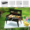 GrillPartner Faltbar – Faltbarer Stahlgrill Für Mobiles Grillparty & Spontanes Grillvergnügen
