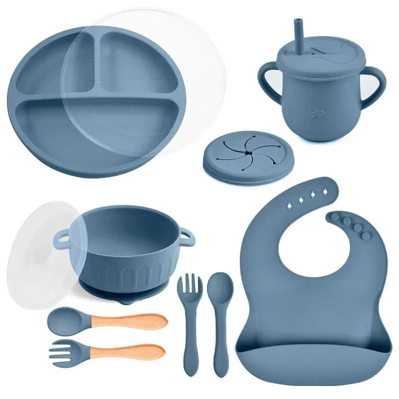 Spaßmahlzeit Set – Sicheres Baby-Geschirr Mit Buntem Design Für Stressfreie Mahlzeiten