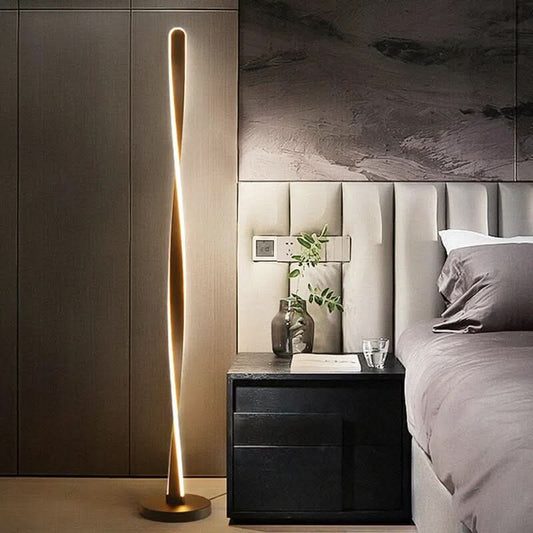 MIREILLE Spirale Radianz Stehlampe Modernes Design Sanftes Atmosphärisches Licht