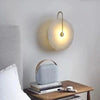 Cannes Wandleuchte Aus Naturmarmor Minimalistisches Design Luxuriöse Atmosphäre