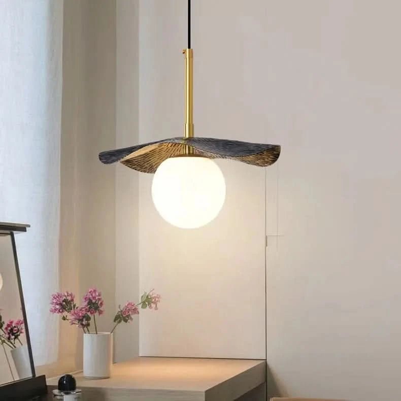 MIRABEL Kupfer-Marmor-Pendelleuchte Luxuriöser Moderner Stil Für Jeden Raum
