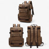 VintageCanvas Rucksack – Stilvoll & Funktional mit Laptopfach für Alltag & Abenteuer-4