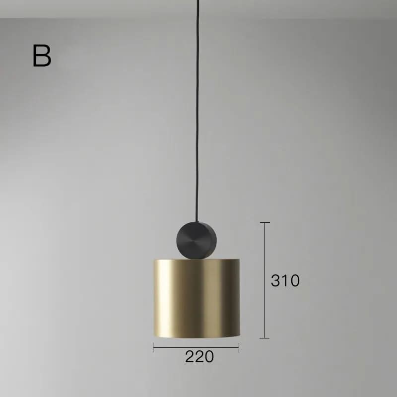 ZORVELLA – Moderne Deckenleuchte Aus Aluminium