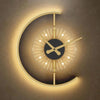 Zentime Moderne LED-Wanduhr Mit Nordische Eleganz Und Minimalistisches Design
