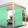 OASISVOILE – Wasserdichter Außenbereich Transparenter Voile Vorhang