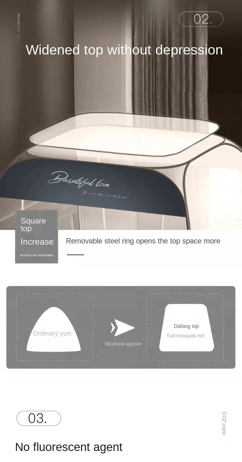 Einfach Hängendes Moskito Netz – Moskito Netz – Stern Grau Design Für Schlafzimmer & Sommernächte