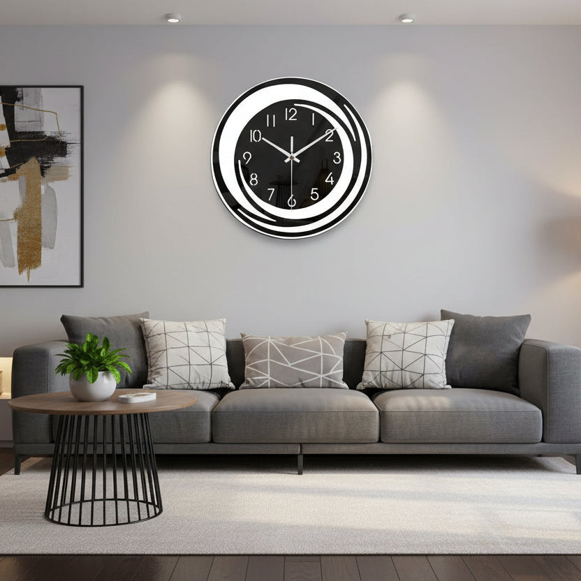 Orbix Wanduhr Moderne Eleganz Skandinavischer Stil AcrylDesign