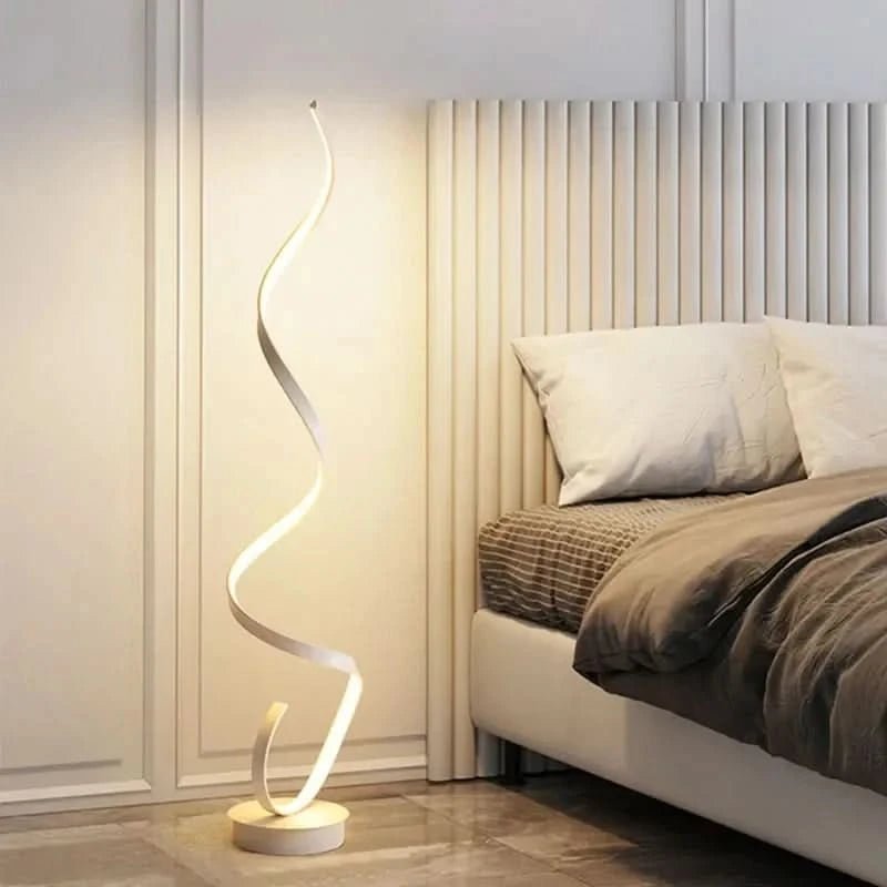 Istanbul LED Spirale Stehlampe Energiesparende Beleuchtung, Elegantes Design