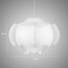 ALYSIA Moderne LED-Deckenpendelleuchte E27-Kompatibel